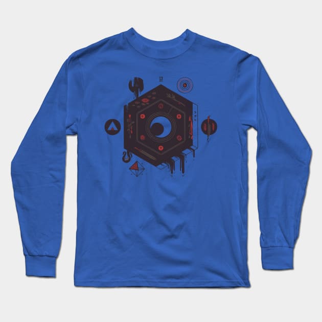 crescent Long Sleeve T-Shirt by againstbound